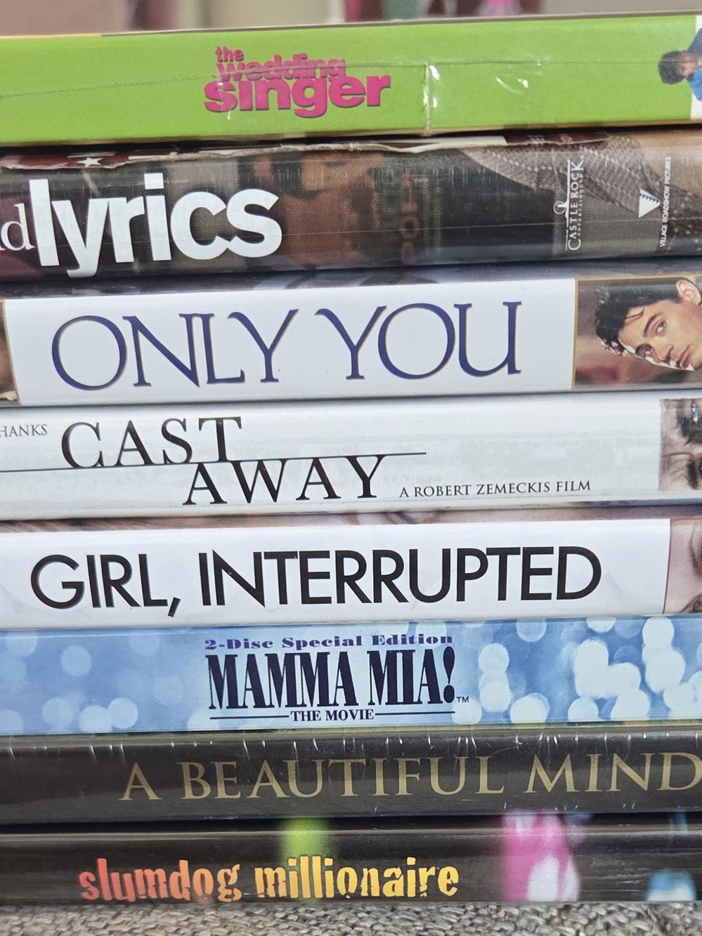 Lot of 27 DVDs with Mamma Mia!, Cast Away & 25 More